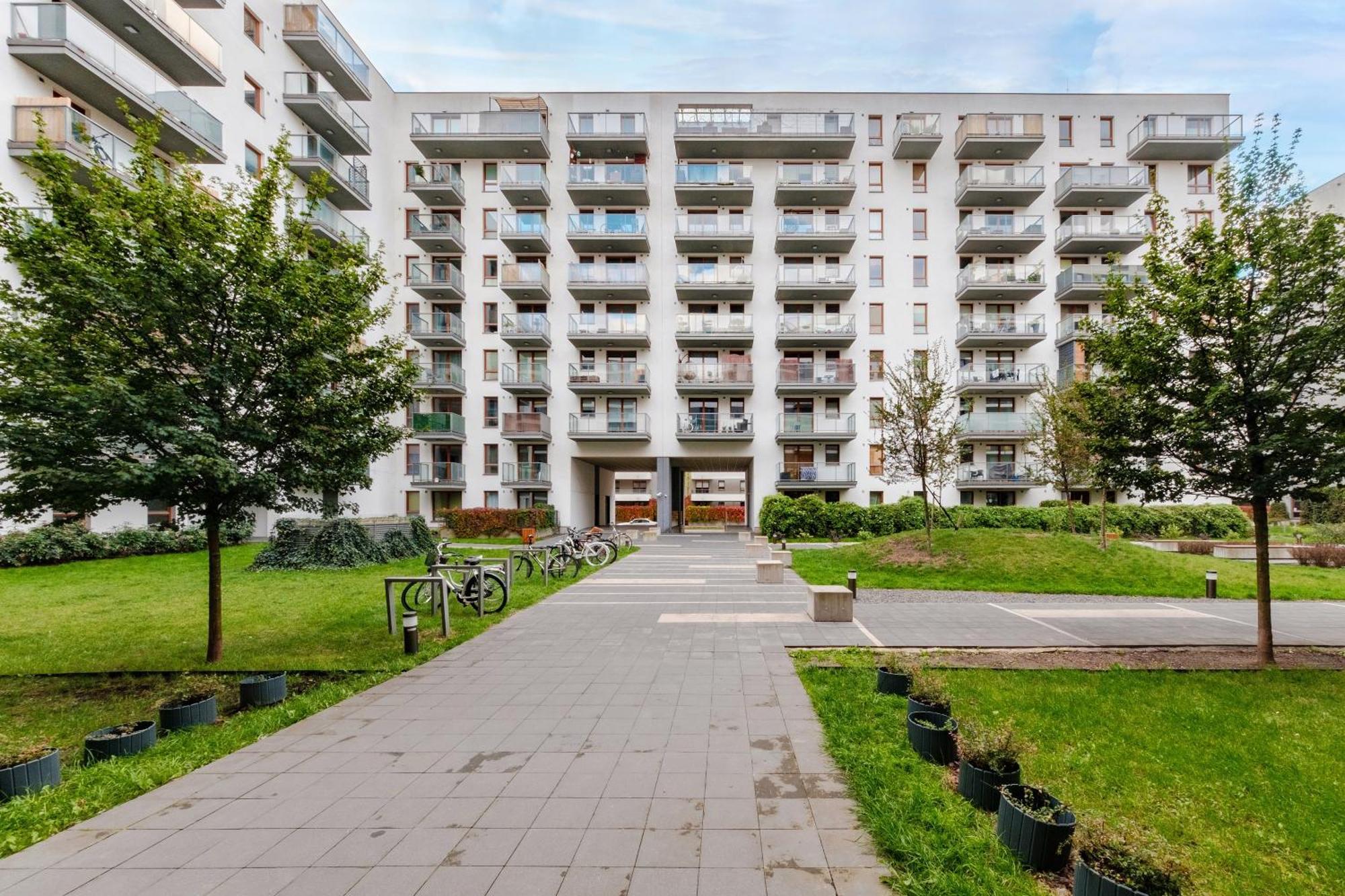 Studio Wola Apartament Kasprzaka - Wifi + Smart Tv Varšava Exteriér fotografie