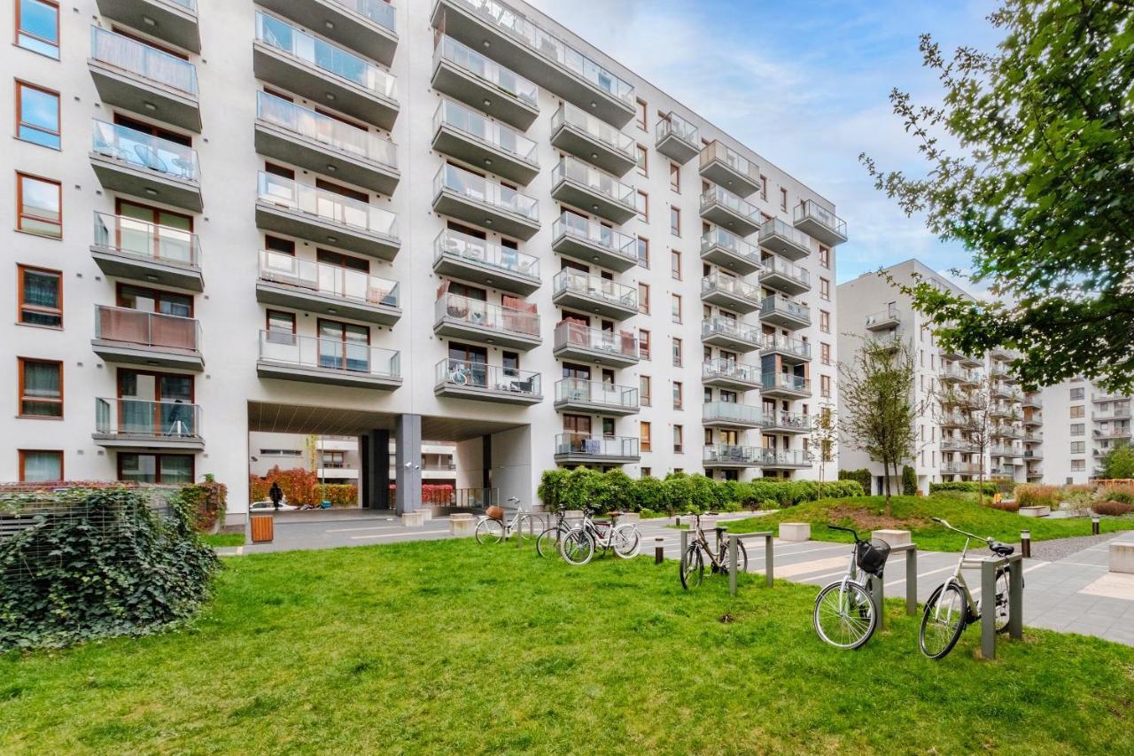 Studio Wola Apartament Kasprzaka - Wifi + Smart Tv Varšava Exteriér fotografie