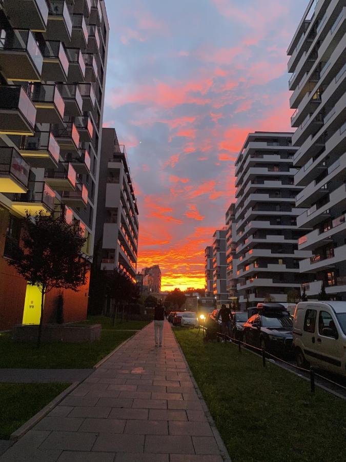 Studio Wola Apartament Kasprzaka - Wifi + Smart Tv Varšava Exteriér fotografie